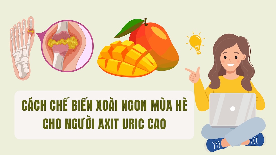 How to prepare delicious mangoes in the summer for people with high uric acid
