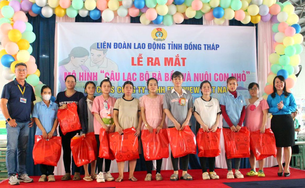 Sau sáp nhập đơn vị hành chính, Liên đoàn Lao động tỉnh Đồng Tháp có nhiều mô hình sáng tạo trong công tác đại diện, bảo vệ, chăm lo đoàn viên, công nhân, người lao động. Ảnh: Thanh Mai