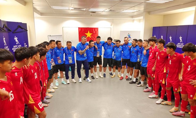 U17 Vietnam wins ticket to the 2026 U17 World Cup finals for the first time. Photo: VFF