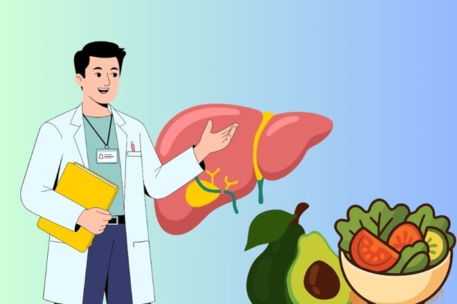 Increase eating foods good for the liver to help the liver become healthier. Photo: Linh Trang