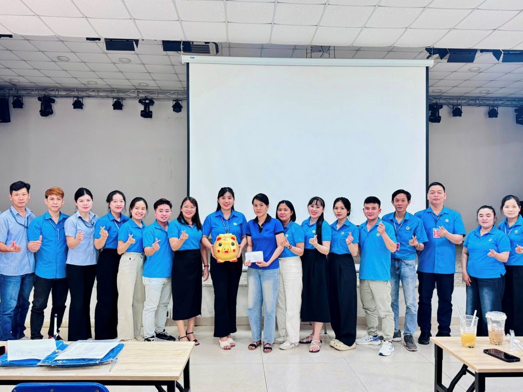 Nhiều trường hợp khó khăn được hỗ trợ kịp thời từ mô hình nuôi heo đất. Ảnh: CĐCS cung cấp
