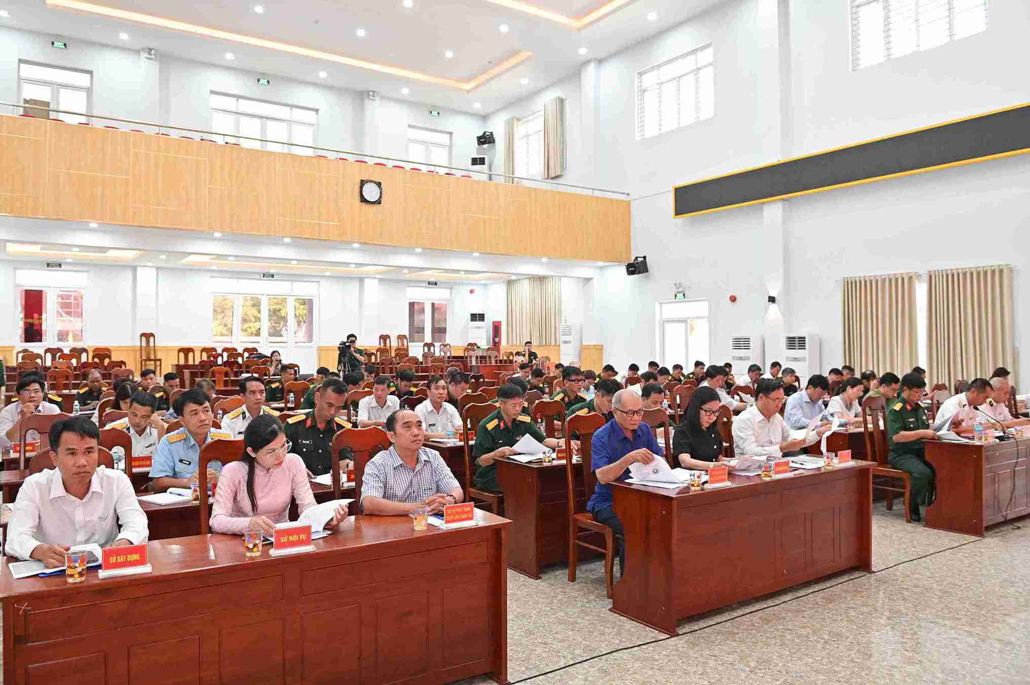 Hình ảnh tại hội nghị. Ảnh: Hữu Long