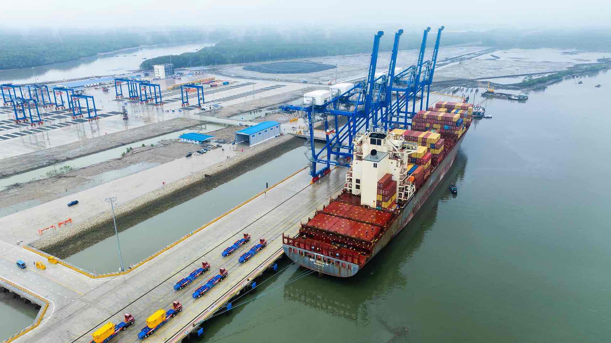 Cảng Phước An, thành phố Đồng Nai. Ảnh: HAC
