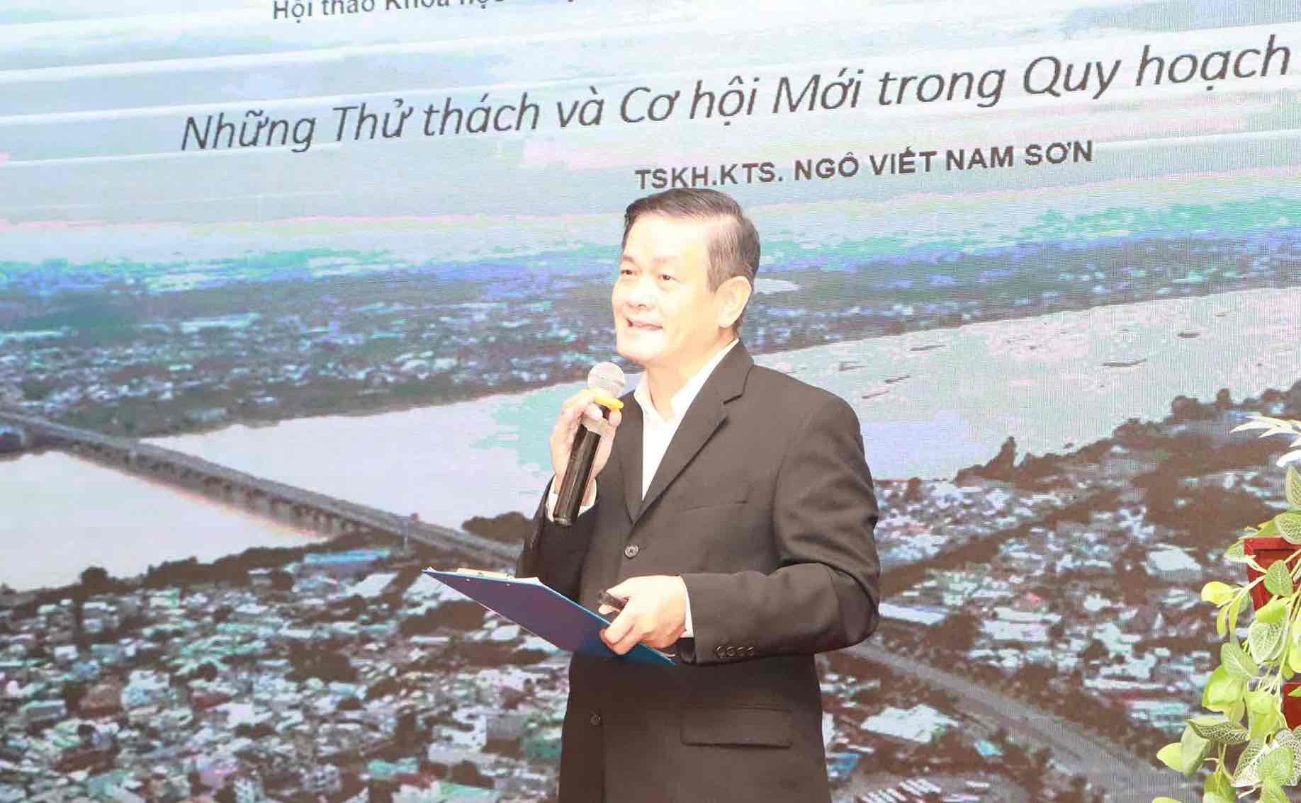 TSKH.KTS Ngô Viết Nam Sơn. Ảnh tư liệu: HAC
