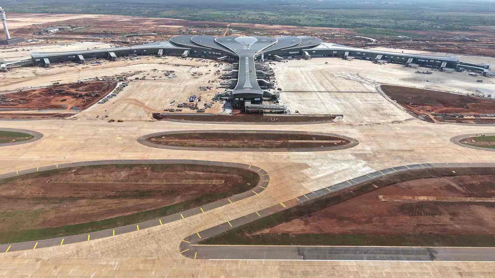 Thành phố Đồng Nai với hạt nhân phát triển sân bay Long Thành. Ảnh: HAC