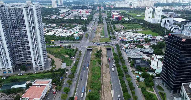 TP.HCM xây đường trên cao 6 làn, 7 nút giao giảm ùn tắc phía Nam