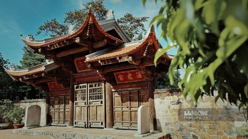 Kim Lien Pagoda is located in Tay Ho ward, Hanoi. Photo: Nga Ha