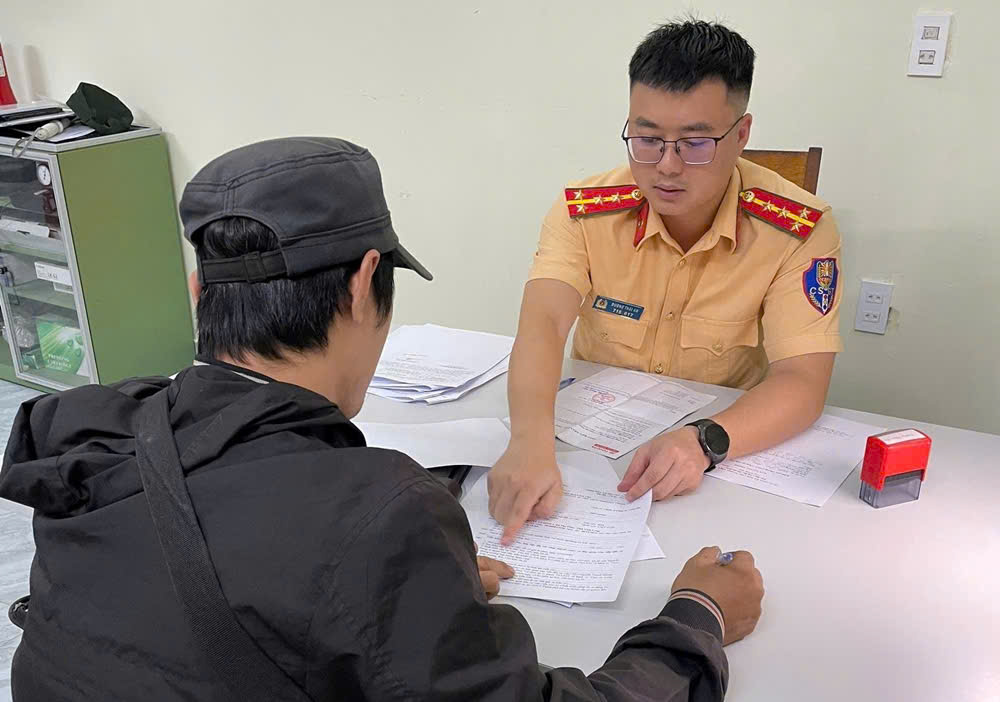 Các trường hợp phạt nguội đều được cơ quan chức năng xử lý theo đúng quy trình, thủ tục, không gọi điện, nhắn tin. Ảnh: Phúc Khánh 
