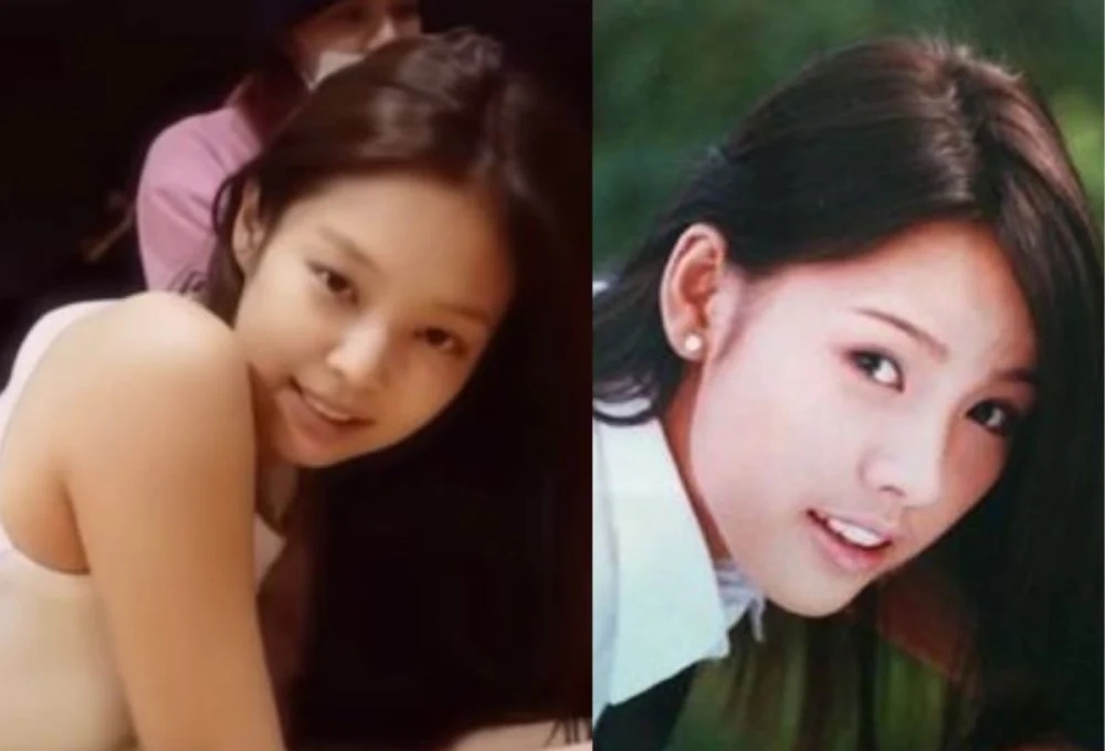 Jennie and Lee Hyori in their youth. Photo: Lotte