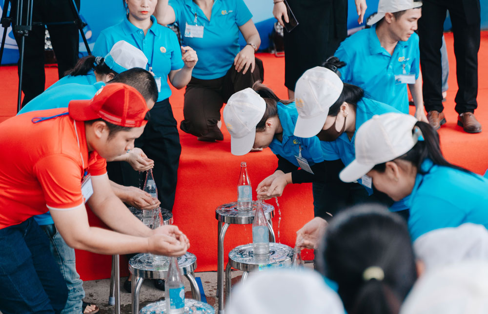 Dien Ban Ward Trade Union organizes worker day with the theme "Dien Ban Workers innovate, create, and improve labor productivity". Photo: Dien Ban Trade Union