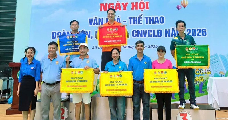 Công đoàn phường An Hải, Đà Nẵng tổ chức ngày hội văn hóa thể thao