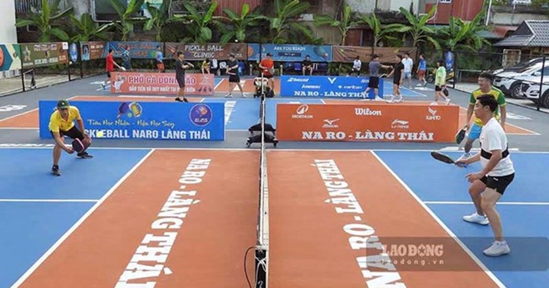 Giải Pickleball 2026 không xét trình độ chuyên môn của VĐV