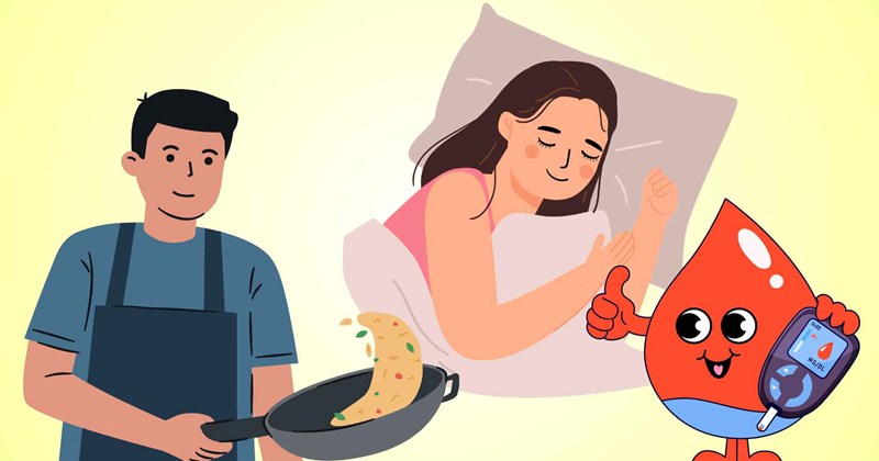 Gợi ý bữa tối nhẹ giúp ổn định đường huyết suốt đêm