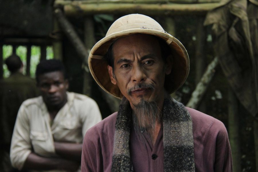 People's Artist Bui Bai Binh plays Uncle Ho in the movie "The Prophet". Photo: Vietnam Feature Film Studio