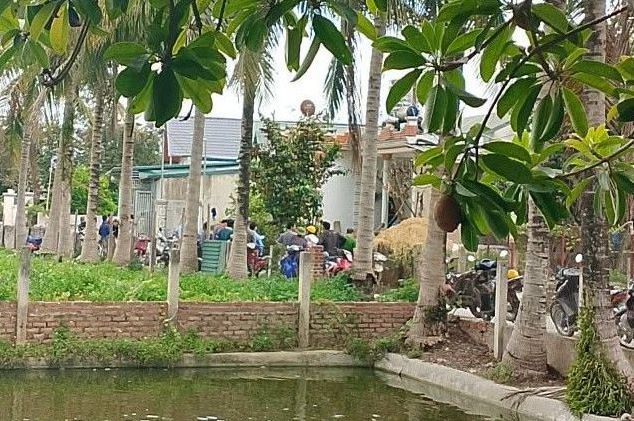 Khu vực xảy ra án mạng tại xã Thanh Nưa, tỉnh Điện Biên. Ảnh: Người dân cung cấp