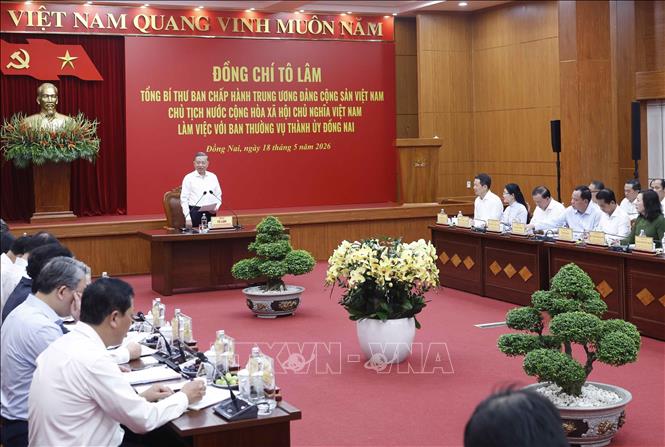 Tổng Bí thư, Chủ tịch nước Tô Lâm phát biểu chỉ đạo. Ảnh: Thống Nhất/TTXVN 
