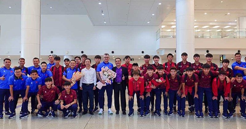 U17 Việt Nam về nước sau khi giành vé dự World Cup 2026