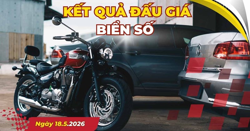 Biển số 99B-699 trúng đấu giá cao nhất ngày 18/5