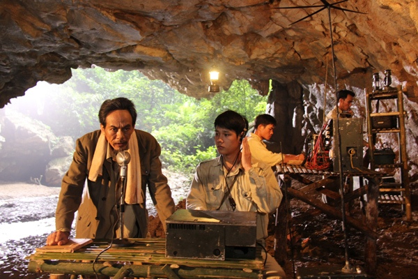 People's Artist Bui Bai Binh in the movie "The Prophet". Photo: NSX