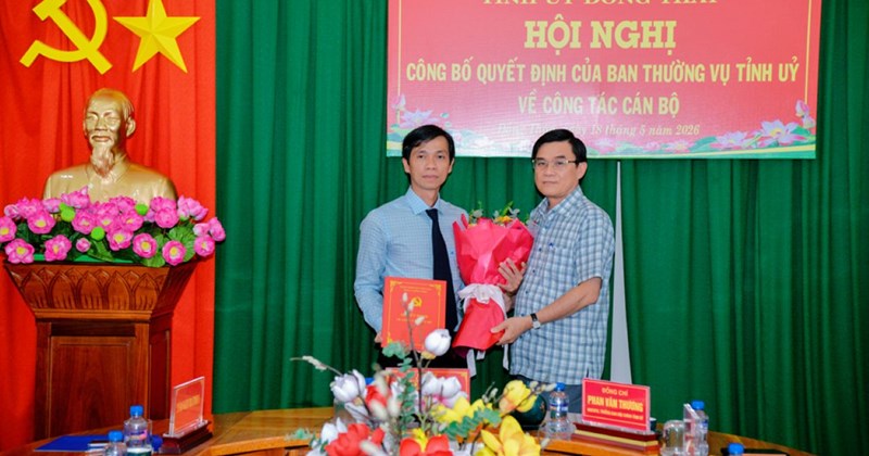 Ông Nguyễn Việt Nhân giữ chức Phó Trưởng Ban Nội chính Tỉnh ủy Đồng Tháp
