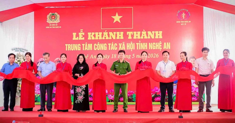 Khánh thành dự án hơn 16,3 tỷ đồng chăm sóc trẻ em Nghệ An