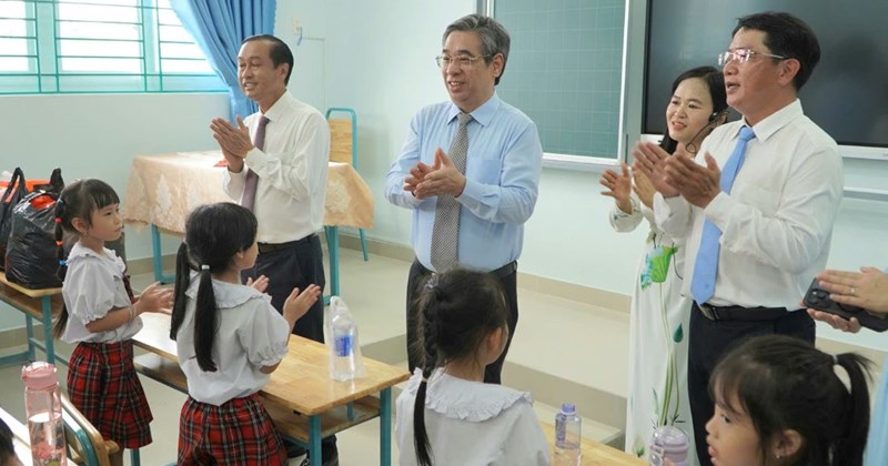 TP.HCM khánh thành Trường Tiểu học Trần Đại Nghĩa trên nền đất nghĩa trang