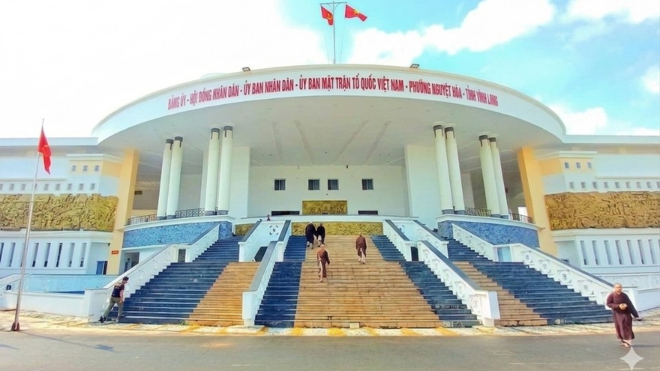 Vinh Long Provincial Conference Center (Nguyet Hoa ward) - venue for the 1st Provincial Buddhist Congress, term 2026-2031. Photo: Vinh Long Provincial GHPGVN Executive Board