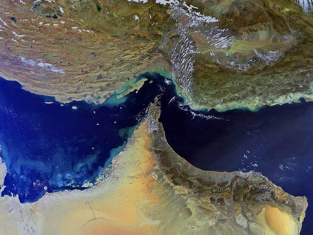 Iran announces the establishment of the Persian Gulf Strait Authority (PGSA) to manage the Hormuz Strait. Photo: NASA