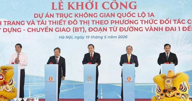 Khởi công dự án Trục không gian Quốc lộ 1A