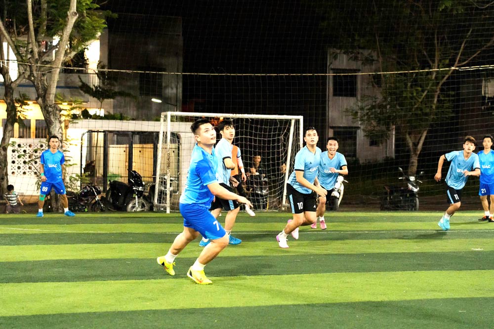 The Trade Union of Universal Alloy Corporation Vietnam Co., Ltd. has just organized the opening ceremony of the UACV CUP 2026 Trade Union Football Tournament to create a healthy playground, improve spiritual life, and strengthen exchanges and solidarity among union members and workers. Photo: Da Nang Trade Union