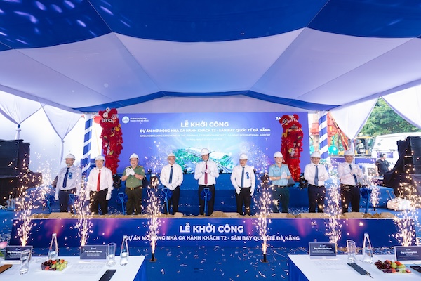 Khởi công Dự án mở rộng Nhà ga hành khách quốc tế Đà Nẵng (Nhà ga T2). Ảnh: BTC