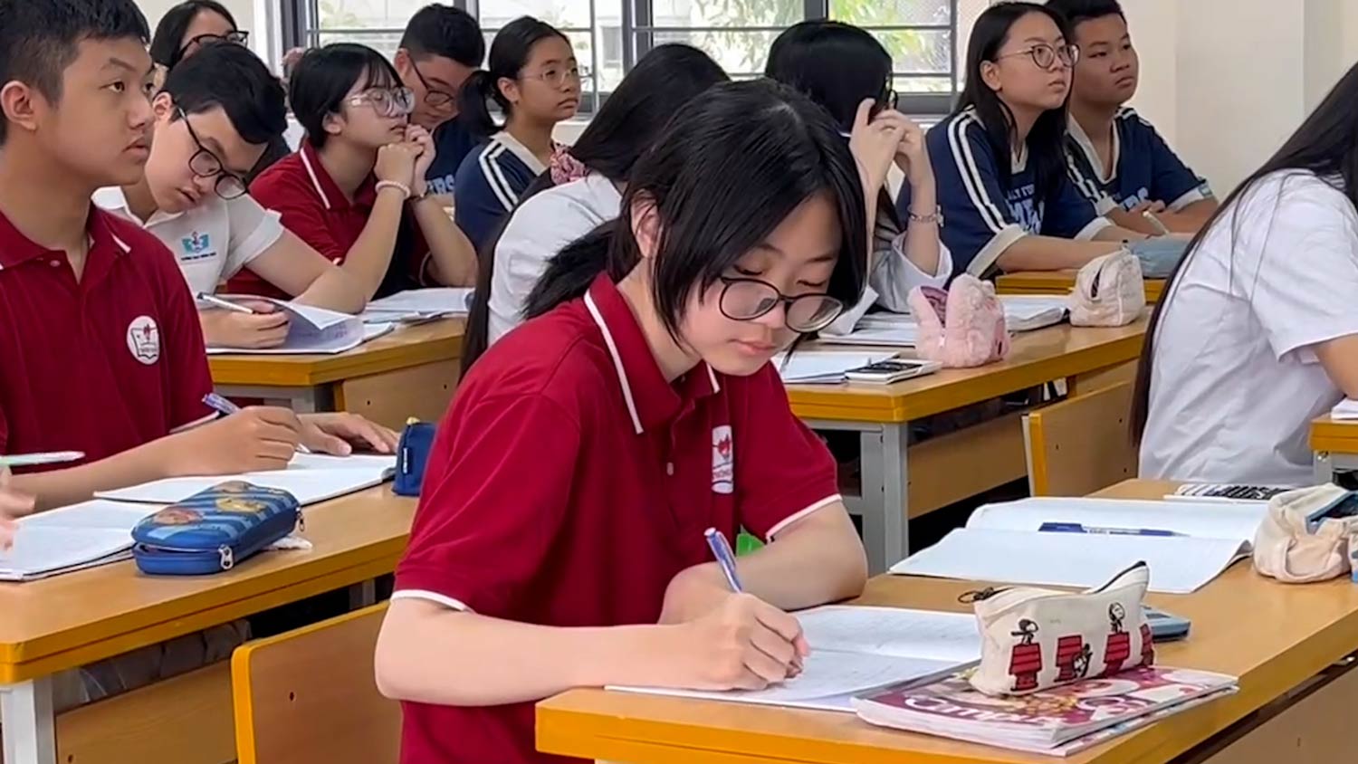 Turning pressure into motivation, students determined to conquer the 10th grade entrance exam