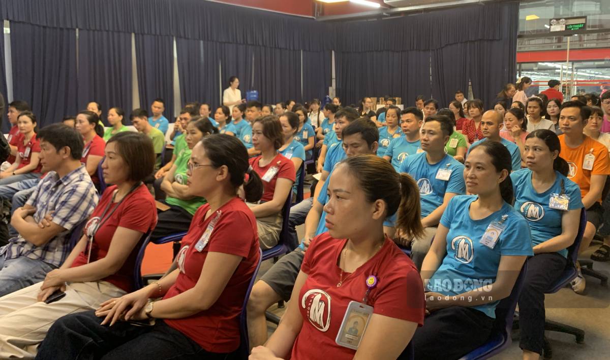 Đoàn viên, công nhân, người lao động tham gia