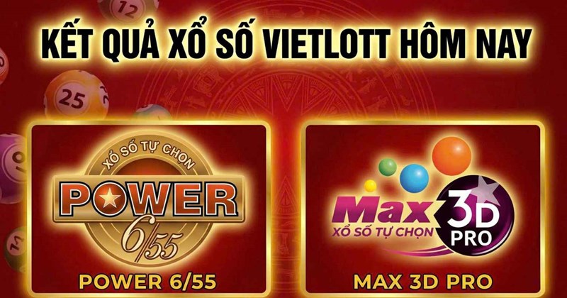 Vietlott ngày 19/5: Power 6/55 và Max 3D Pro