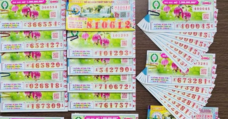 Xổ số kiến thiết ba miền ngày 19/5