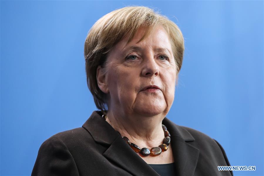 Ms. Merkel is one of the potential candidates for the role of EU peace special envoy to support resolving the conflict in Ukraine. Photo: Xinhua