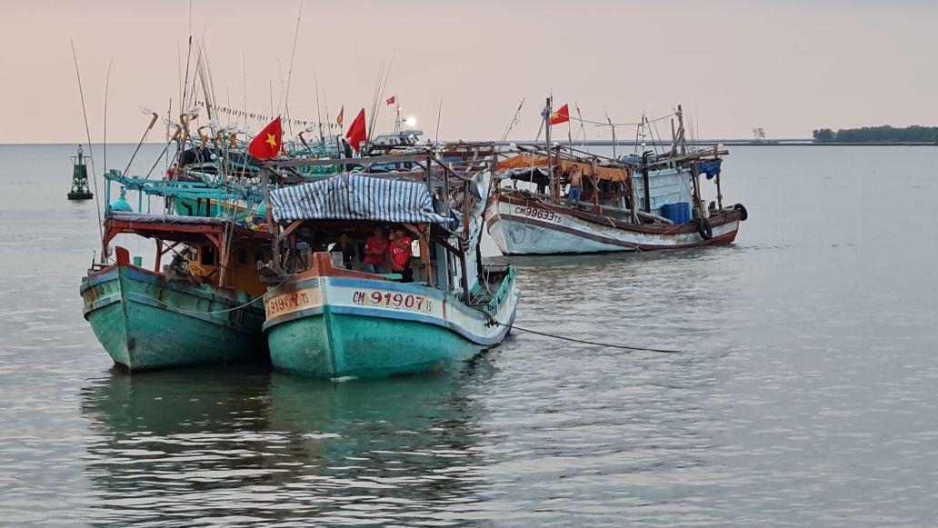 Cà Mau 3 mặt giáp biển, đánh bắt thuỷ sản có lợi thế rất lớn. Ảnh: Nhật Hồ.