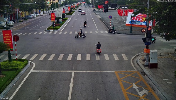 Motorbike owner fined remotely in Bac Ninh. Photo: Bac Ninh Traffic Police