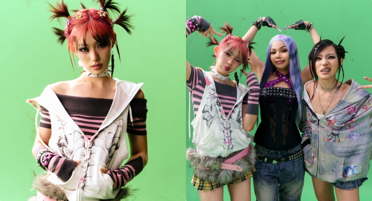 Singer M collaborated with beautiful girl Liu Grace. Photo: Provided by the artist.