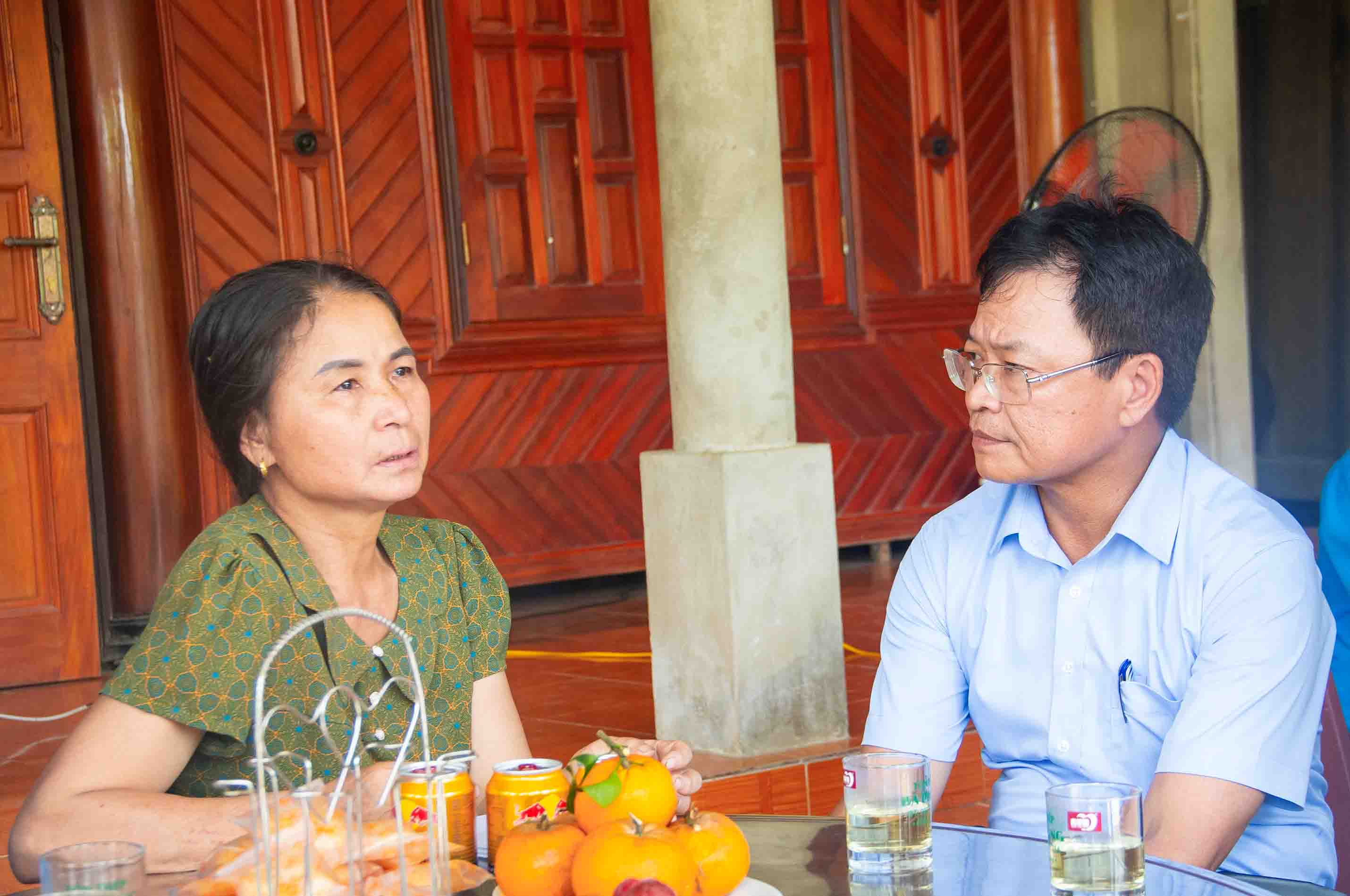 Lãnh đạo ngành Đường sắt Việt Nam thăm hỏi thân nhân người lao động