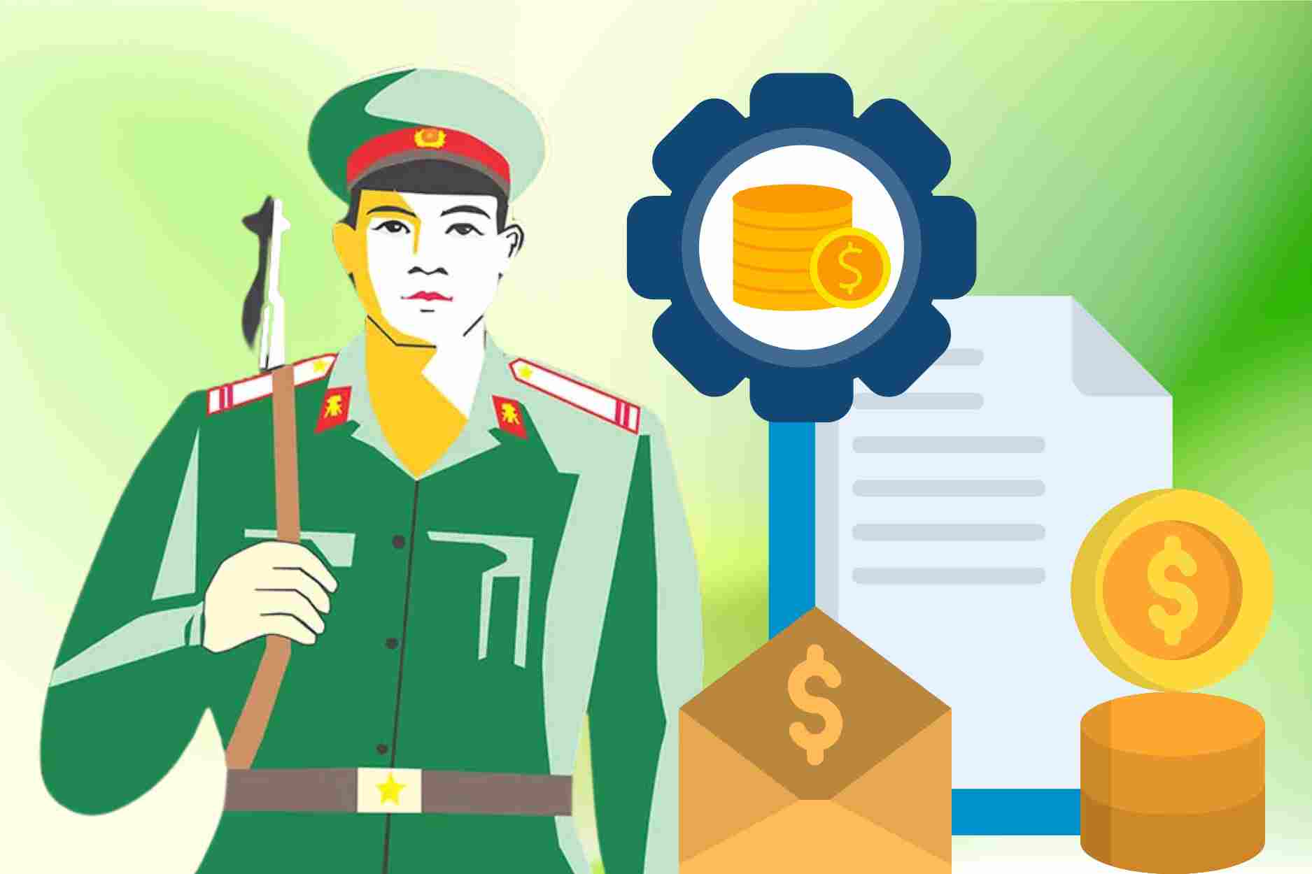 The highest salary of police officers when the base salary increases from July 1