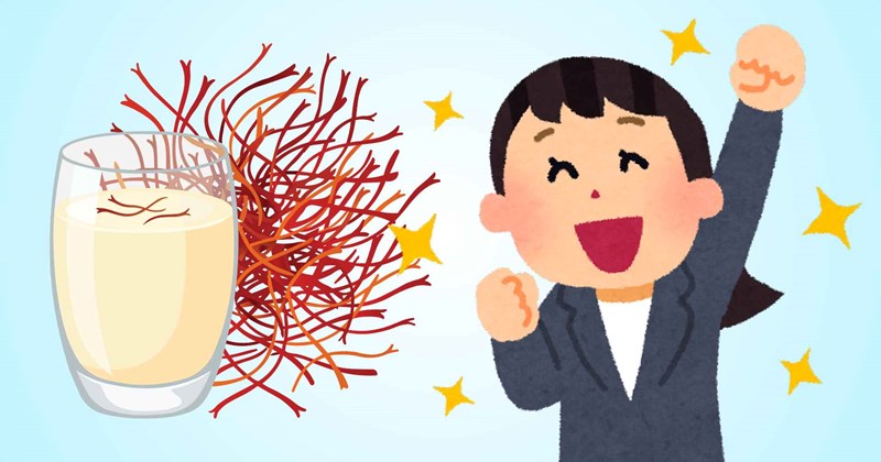 3 công dụng của sữa nghệ tây giúp giảm căng thẳng