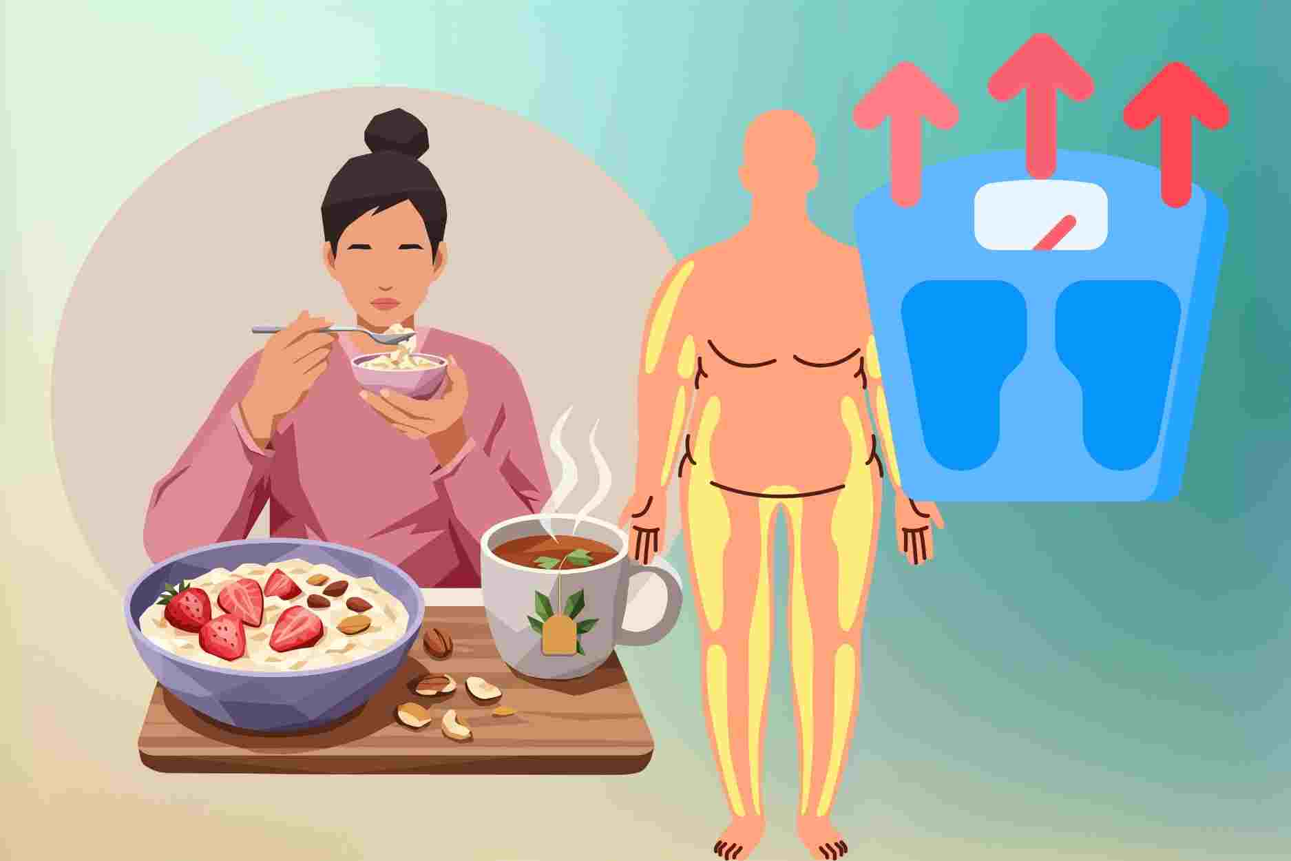 3 eating habits that seem to help lose weight but cause fat increase