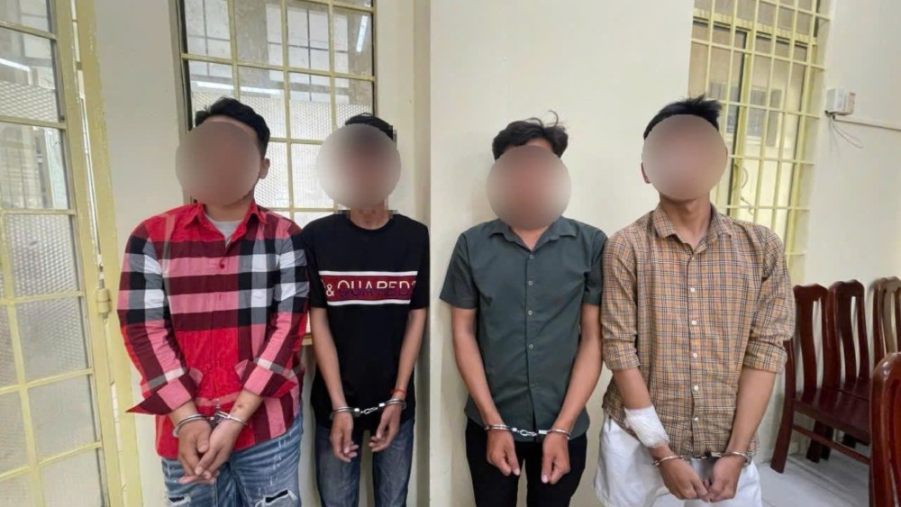 2 nhóm thanh thiếu niên đánh nhau gây rối ở Hà Tiên từ chuyện nẹt pô. Ảnh: CACC