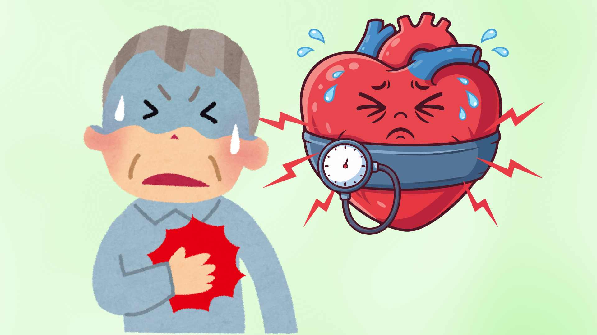 Dangerous complications when the elderly have high blood pressure