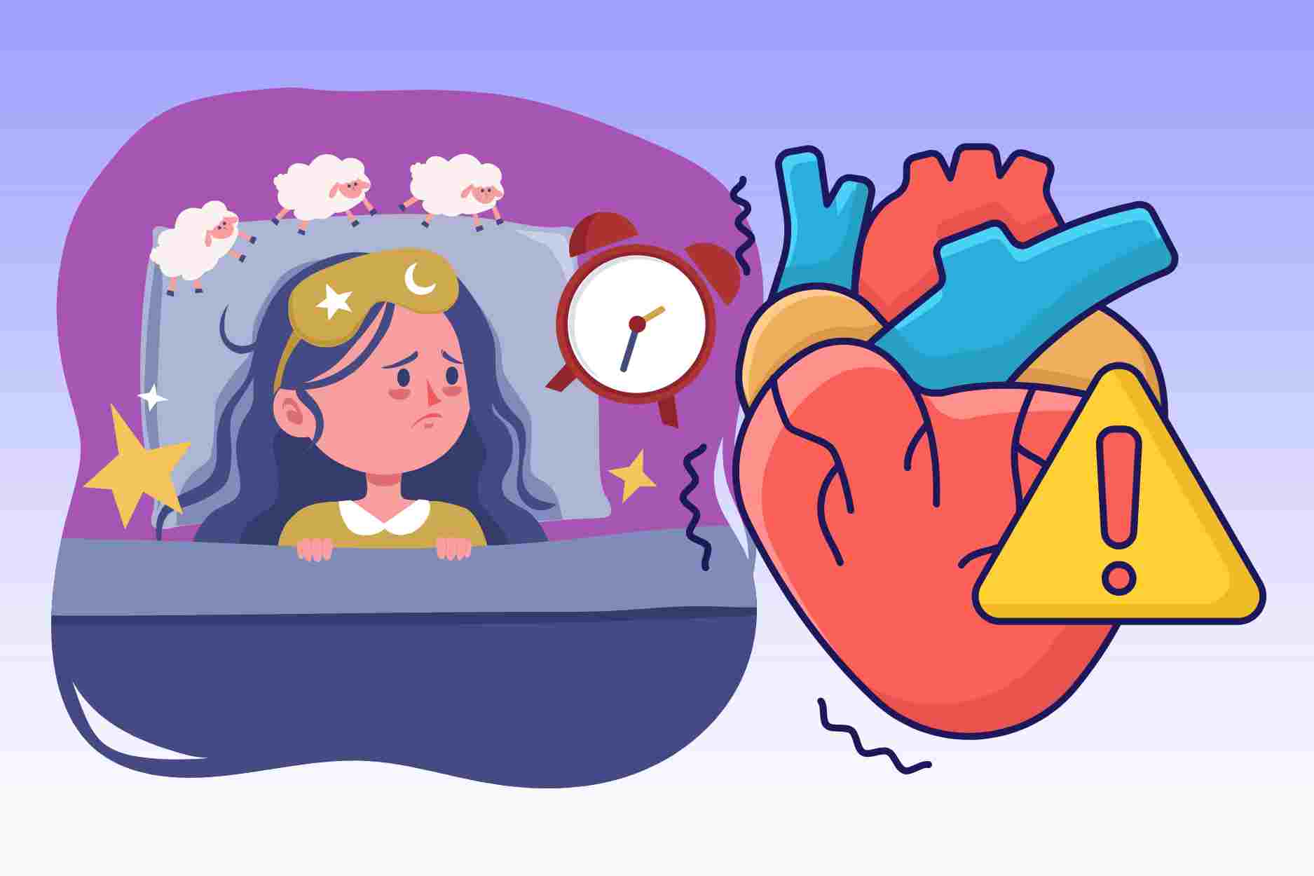 Sleep advice for people with cardiovascular problems