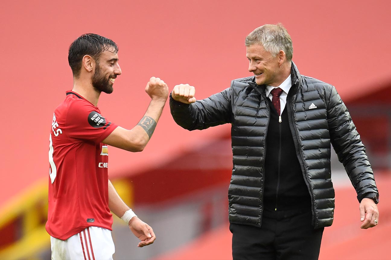 Solskjaer từng phải quản lý một phòng thay đồ rối loạn.  Ảnh: AFP
