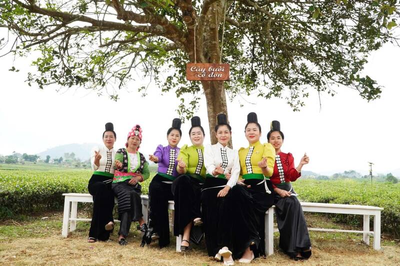 Các điểm du lịch xã Thuận Châu, xã Bình Thuận thu hút đông du khách trải nghiệm. Ảnh: Văn Thiệu