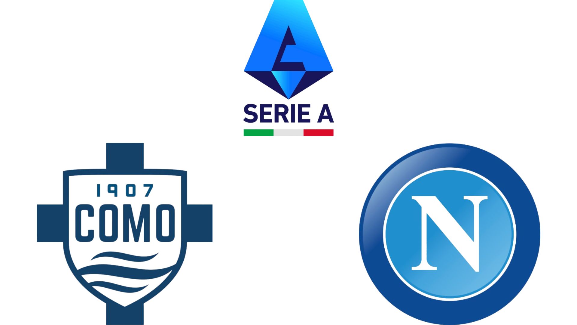 Football commentary Como vs Napoli in Serie A. Graphics: Dieu Anh