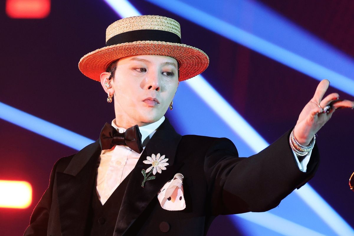 Male singer G-Dragon. Photo: Lotte